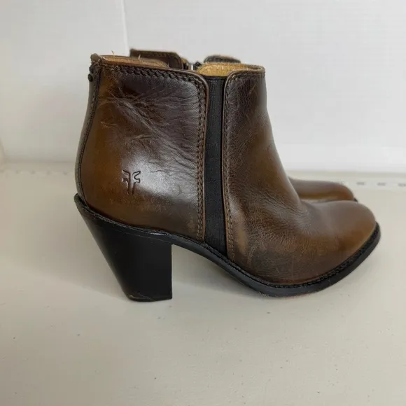 Frye Women's Mustang Gore Shootie Boots Booties Size 7.5 Made in Mexico