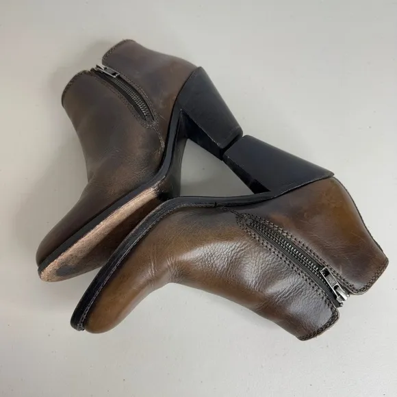 Frye Women's Mustang Gore Shootie Boots Booties Size 7.5 Made in Mexico