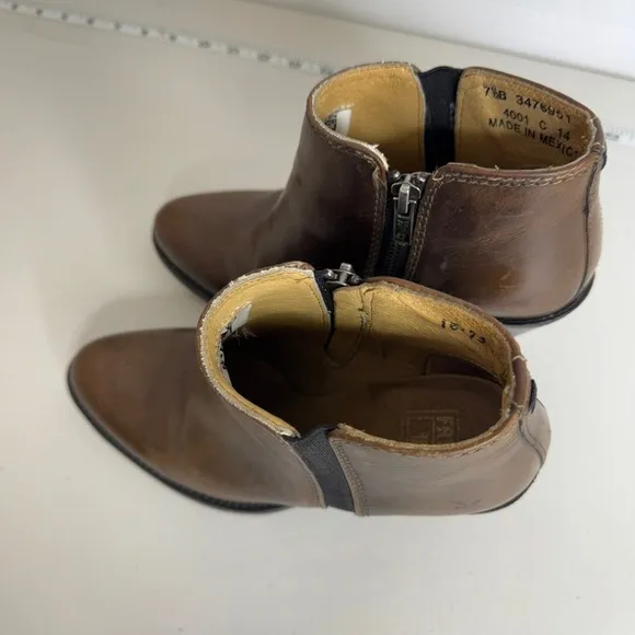 Frye Women's Mustang Gore Shootie Boots Booties Size 7.5 Made in Mexico