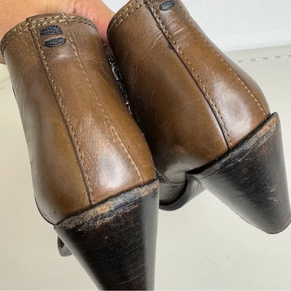 Frye Women's Mustang Gore Shootie Boots Booties Size 7.5 Made in Mexico