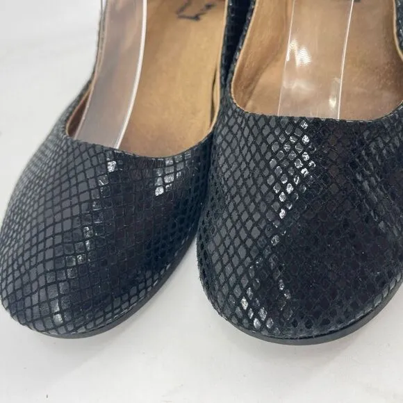 FSNY French Sole NY Zappa low wedge shoe ballet flats shoes made in Italy 6.5