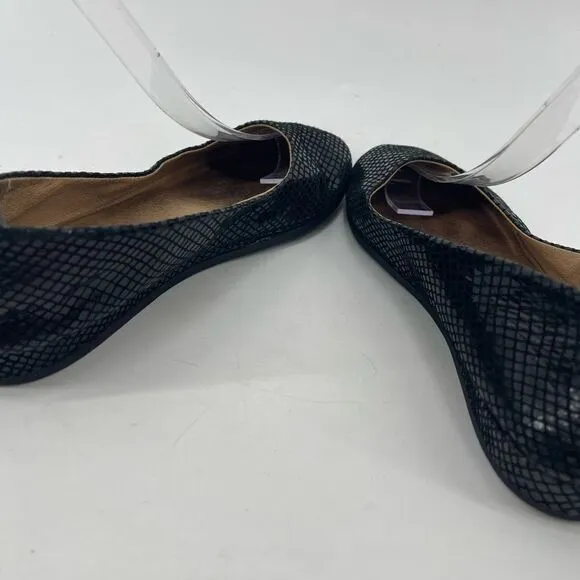 FSNY French Sole NY Zappa low wedge shoe ballet flats shoes made in Italy 6.5