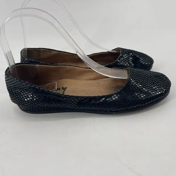 FSNY French Sole NY Zappa low wedge shoe ballet flats shoes made in Italy 6.5