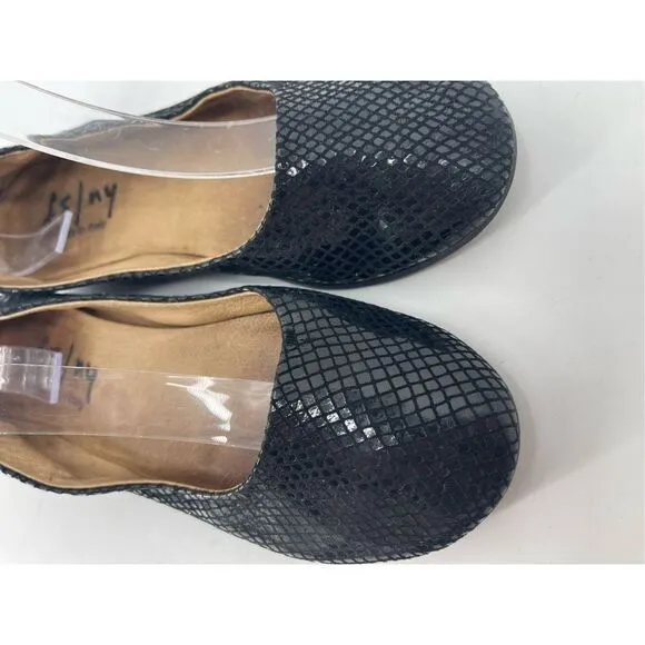 FSNY French Sole NY Zappa low wedge shoe ballet flats shoes made in Italy 6.5
