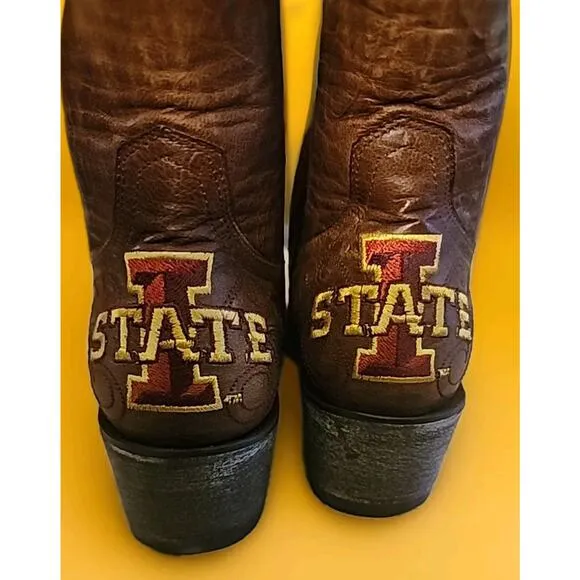 Gameday Women's Western Boot Iowa Iowa State Cyclones 5.5 B NEW NWT NCAA Nice