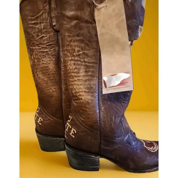 Gameday Women's Western Boot Iowa Iowa State Cyclones 5.5 B NEW NWT NCAA Nice