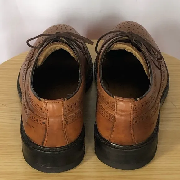 Gant wingtip brown leather shoes US size 8