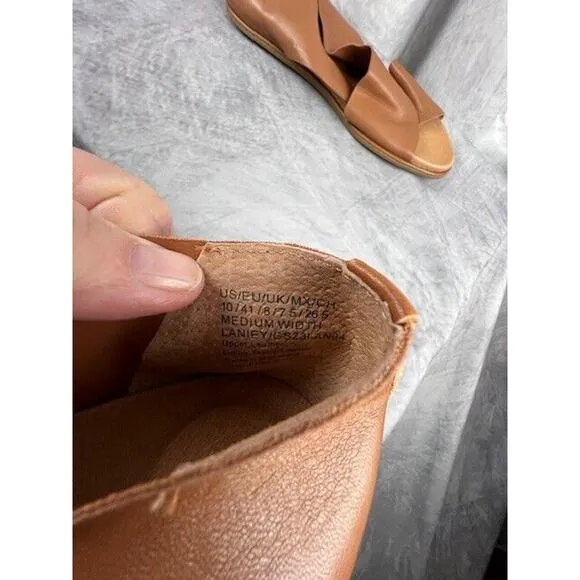 Gentle Souls by Kenneth Cole Women's Laniey Slip-On Sandals Size 10