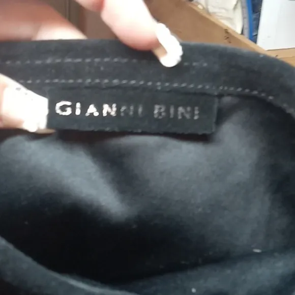 Gianni Bini black slouchy suede boots size 7.5
