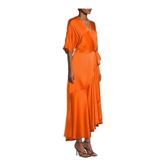 Ginger &amp; Smart Beloved Silk Wrap Dress Size 8