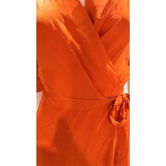 Ginger &amp; Smart Beloved Silk Wrap Dress Size 8