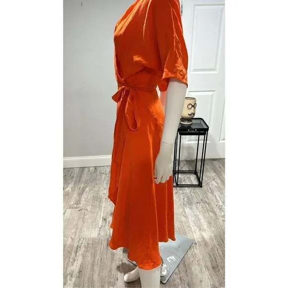 Ginger &amp; Smart Beloved Silk Wrap Dress Size 8