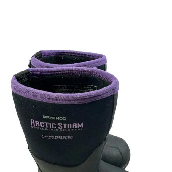 Girls Dryshod Arctic Storm,  winter boots. Size 13