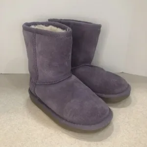 Girls Purple Ugg Boots Size 10 Kookaburra By Ugg Purple Suede Winter Boots