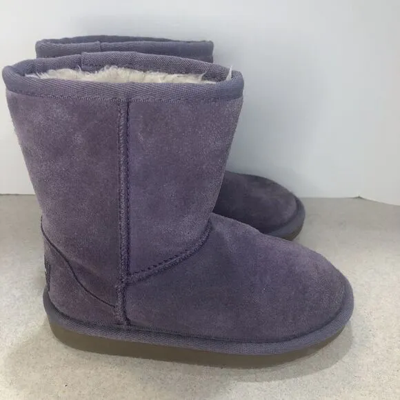 Girls Purple Ugg Boots Size 10 Kookaburra By Ugg Purple Suede Winter Boots