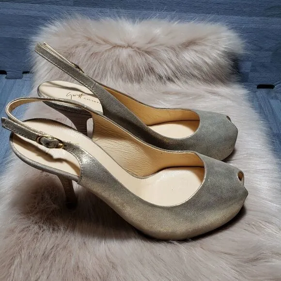 Giuseppe Zanotti Gold heel  Pumps Shoes