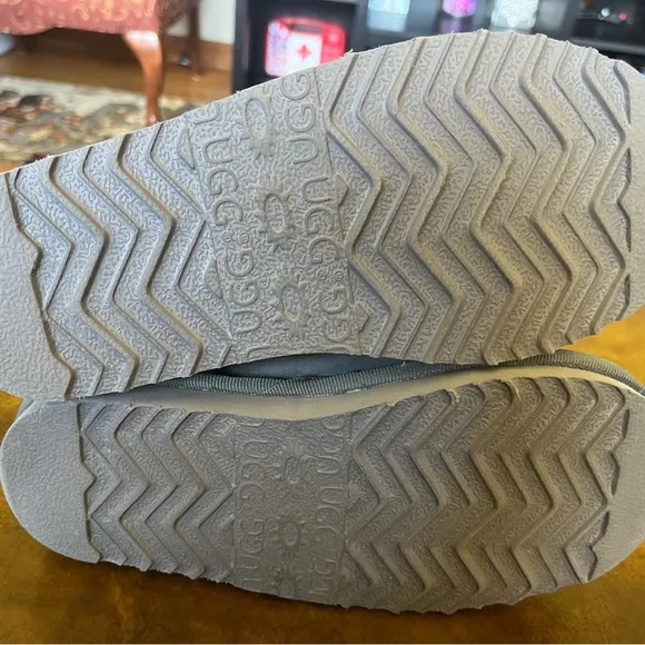 Gray Suede UGG Winter Boots