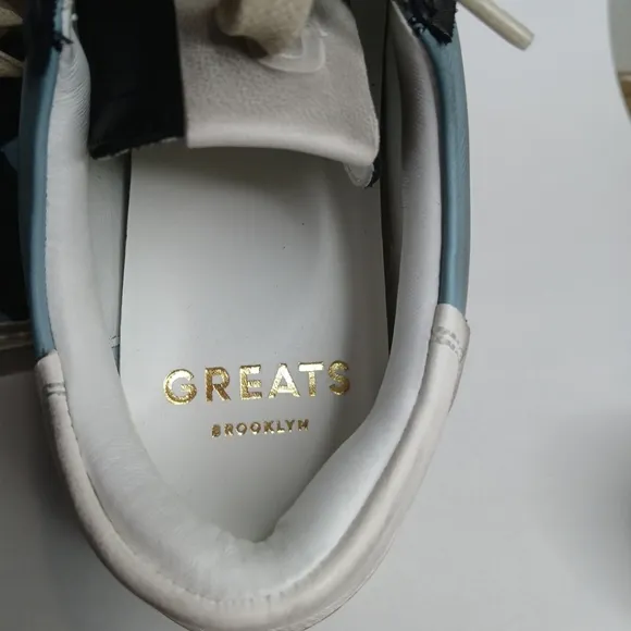 Greats Brooklyn Women's Sneakers Shoes US 10  EU 40  Leather  Made In Italy NEW