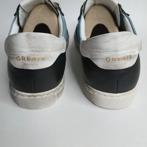 Greats Brooklyn Women's Sneakers Shoes US 10  EU 40  Leather  Made In Italy NEW
