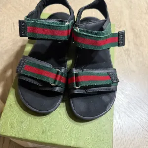 Gucci Kids Logo Detailed Open Toe- Worn 3 timesReceipt attached