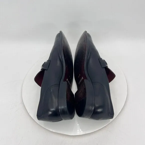 Gucci Men Size UK 9.5 D US 10 Black Leather Horsebit Loafer Pull On Dress Shoes