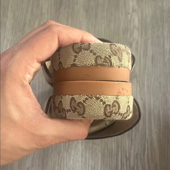 Gucci Men’s Brown Slide Sandals