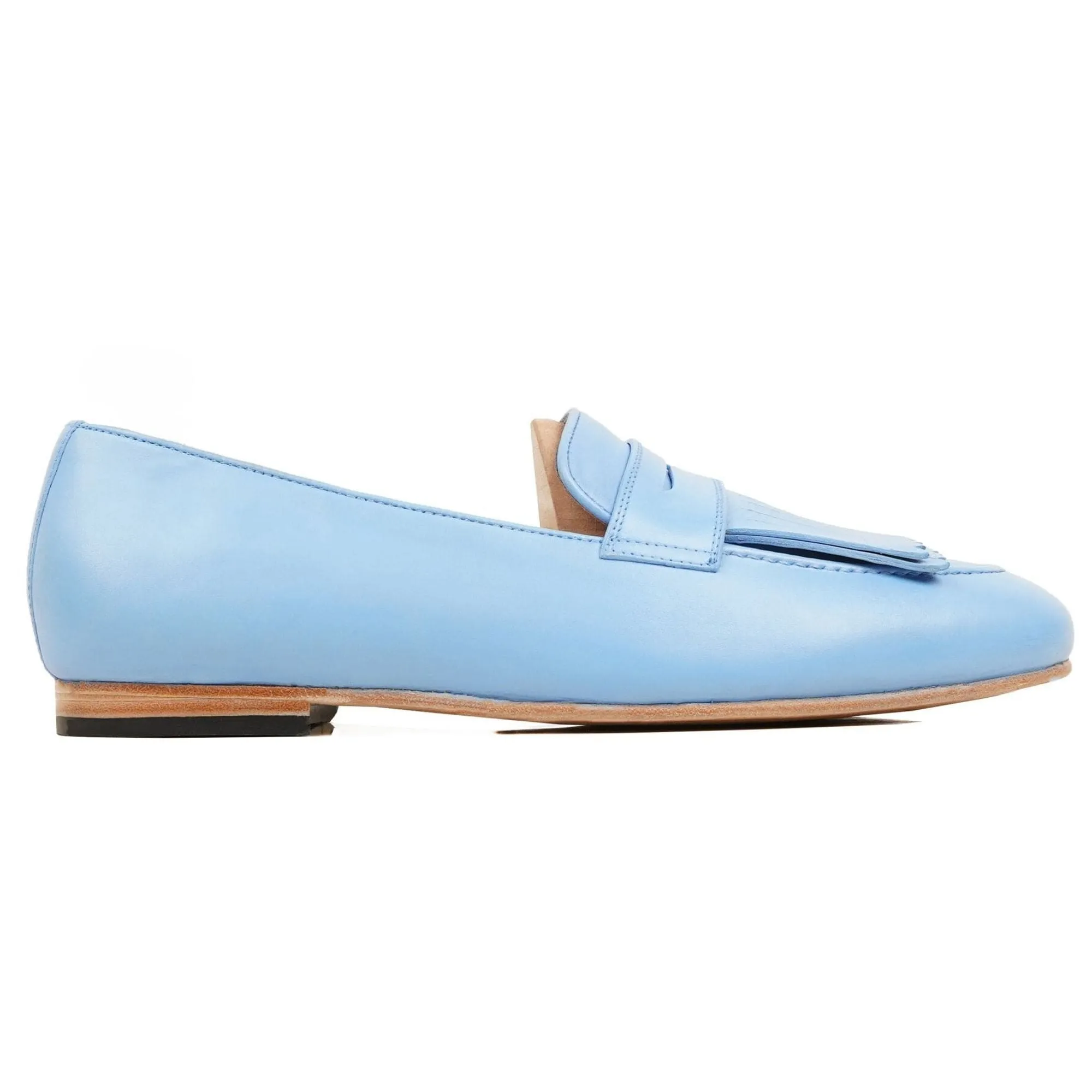 Handmade Custom Calf Leather Mens Loafers