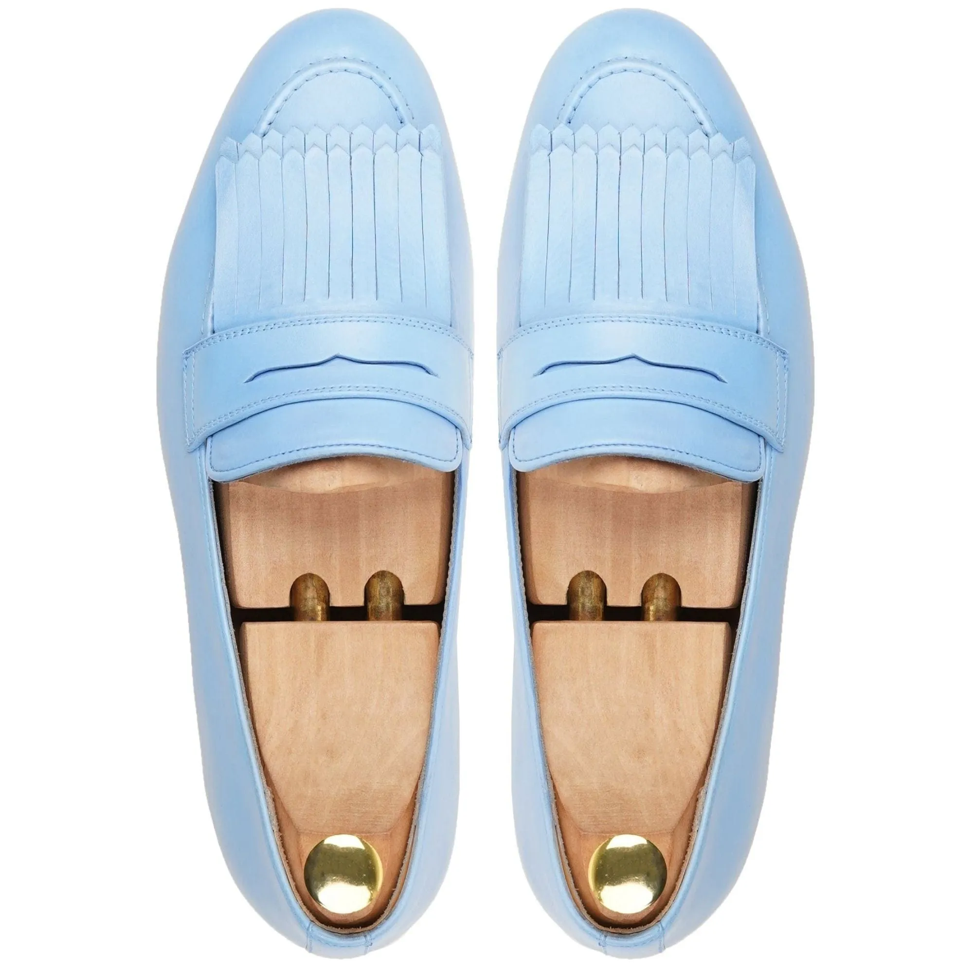 Handmade Custom Calf Leather Mens Loafers
