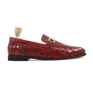 Handmade Custom Calf Leather Mens Loafers