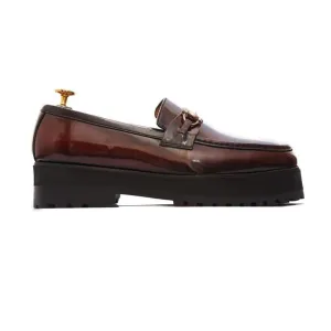 Handmade Custom Calf Leather Mens Loafers
