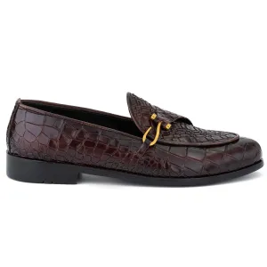 Handmade Custom Calf Leather Mens Loafers