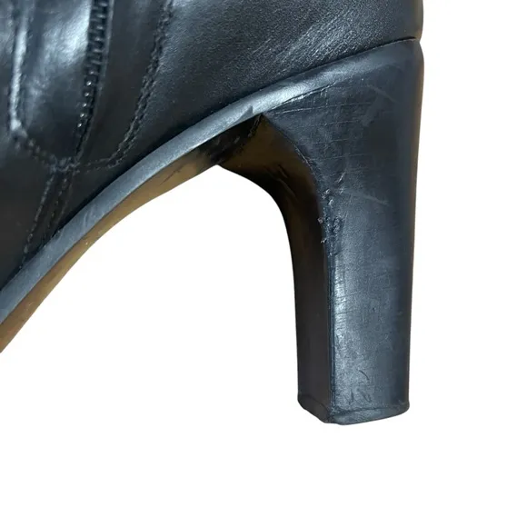 Heeled Boots Womans Sz. 9.5 Harley Davidson Black Heels