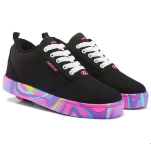 HEELYS Sneakers Pro 20 NEW Rainbow Wheeled Shoes Multicolor Pink Black Size 5