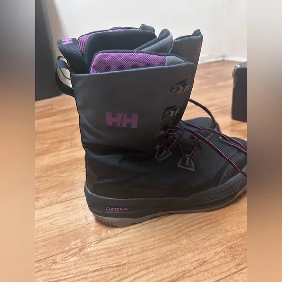 Helly Hansen Bivy ICEFX  Boots Winter Waterproof  HellyTech Womens Size 10 $250