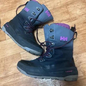 Helly Hansen Bivy ICEFX  Boots Winter Waterproof  HellyTech Womens Size 10 $250