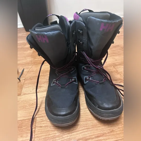 Helly Hansen Bivy ICEFX  Boots Winter Waterproof  HellyTech Womens Size 10 $250