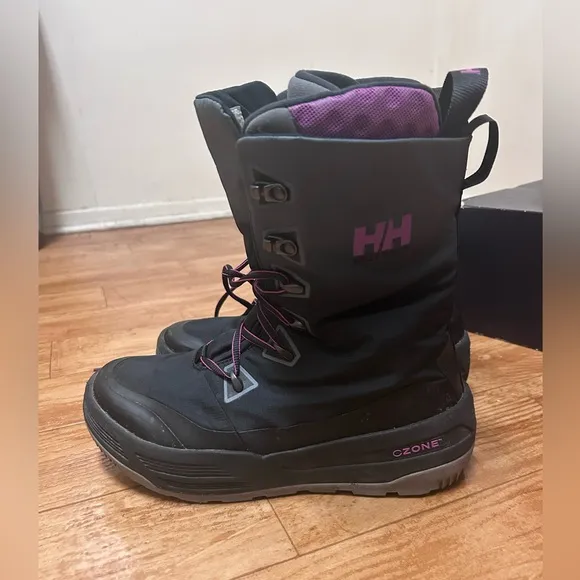 Helly Hansen Bivy ICEFX  Boots Winter Waterproof  HellyTech Womens Size 10 $250