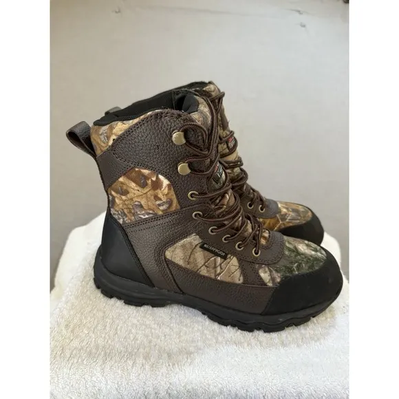 Herman Survivors Thinsulate Boots Camouflage Mens 8 Lace Up Hunting Hiking.