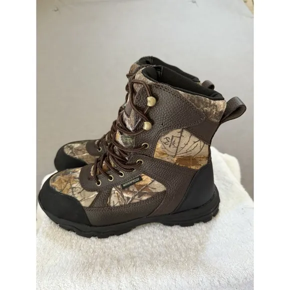 Herman Survivors Thinsulate Boots Camouflage Mens 8 Lace Up Hunting Hiking.