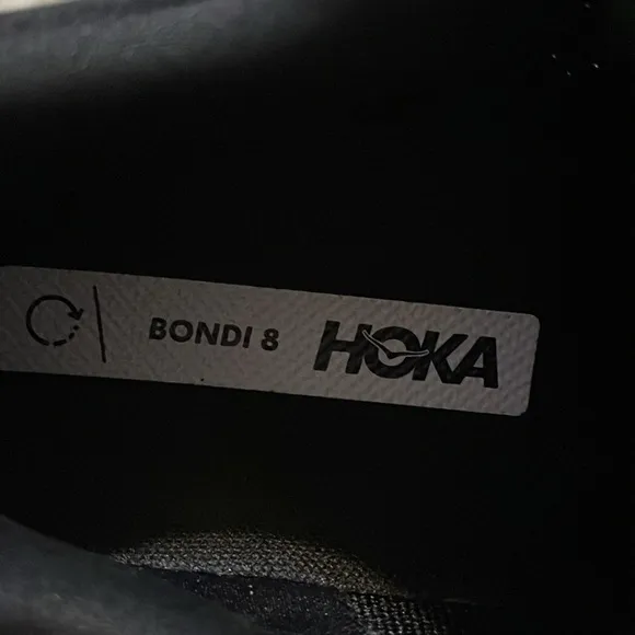HOKA BONDI 8Men's Black Running Shoes