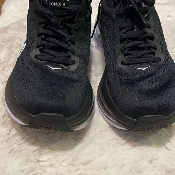 HOKA BONDI 8Men's Black Running Shoes