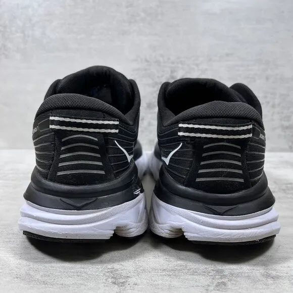 Hoka One One Bondi 7 Running Shoes - Women's Size 8 D - Black