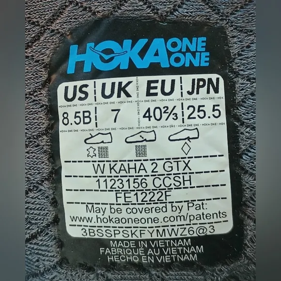 Hoka One One KAHA 2 GTX 1123156 CCSH Wmns Gore-Tex Mid Vibram Hiking Boots