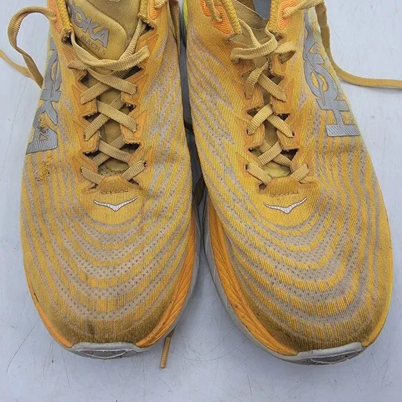 Hoka One One Mach 5 Mens 12 D Radiant Yellow Evening Primrose Athletic Shoes