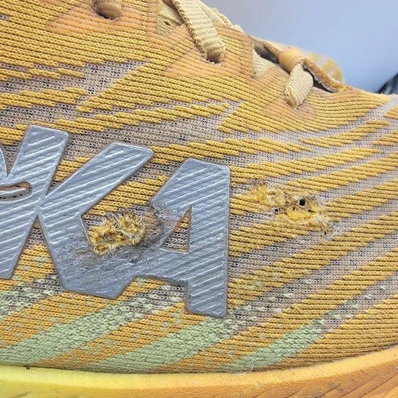 Hoka One One Mach 5 Mens 12 D Radiant Yellow Evening Primrose Athletic Shoes