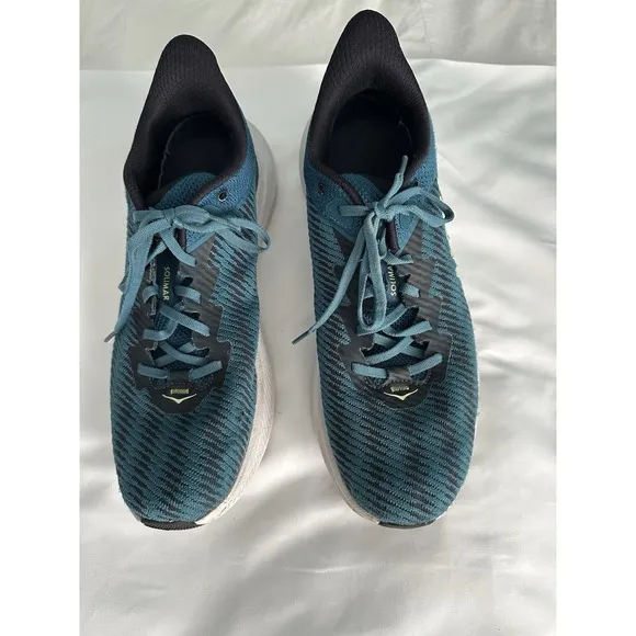 Hoka One One Mens Solimar 1123074 BCBT Blue Running Shoes Sneakers SIZE 10.5 D
