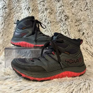 Hoka One One Womens 9 Tor Tech Mid eVent Hiking Waterproof Boots Granolagirl