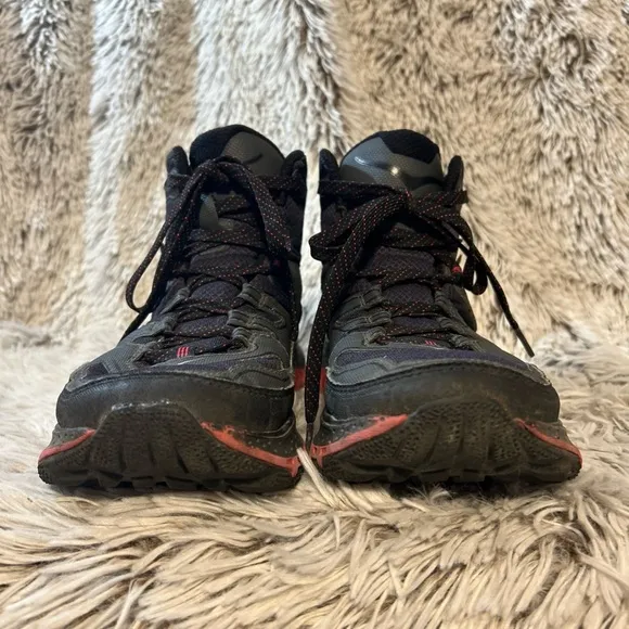 Hoka One One Womens 9 Tor Tech Mid eVent Hiking Waterproof Boots Granolagirl