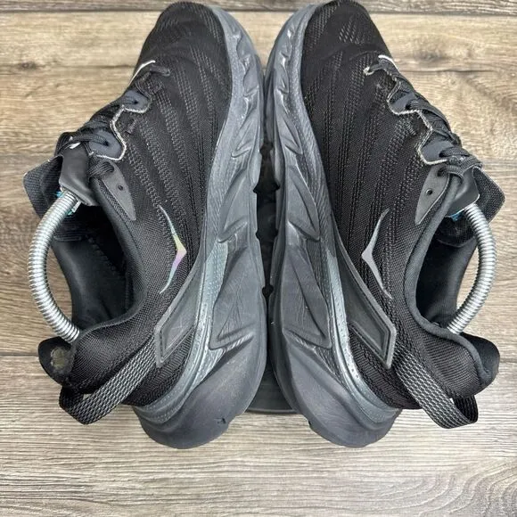 Hoka One One Mens Elevon 2 1106477 BDSD Black Running Shoes Sneakers Size 10.5
