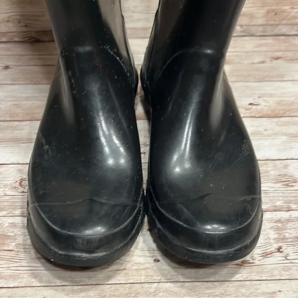 Hunter Huntress Gloss Black Winter &amp; Rain Boots